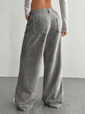 Wide Leg Pants with Pockets - Trendsi - Flyclothing LLC