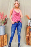 And The Why Cowl Neck Cami - Trendsi