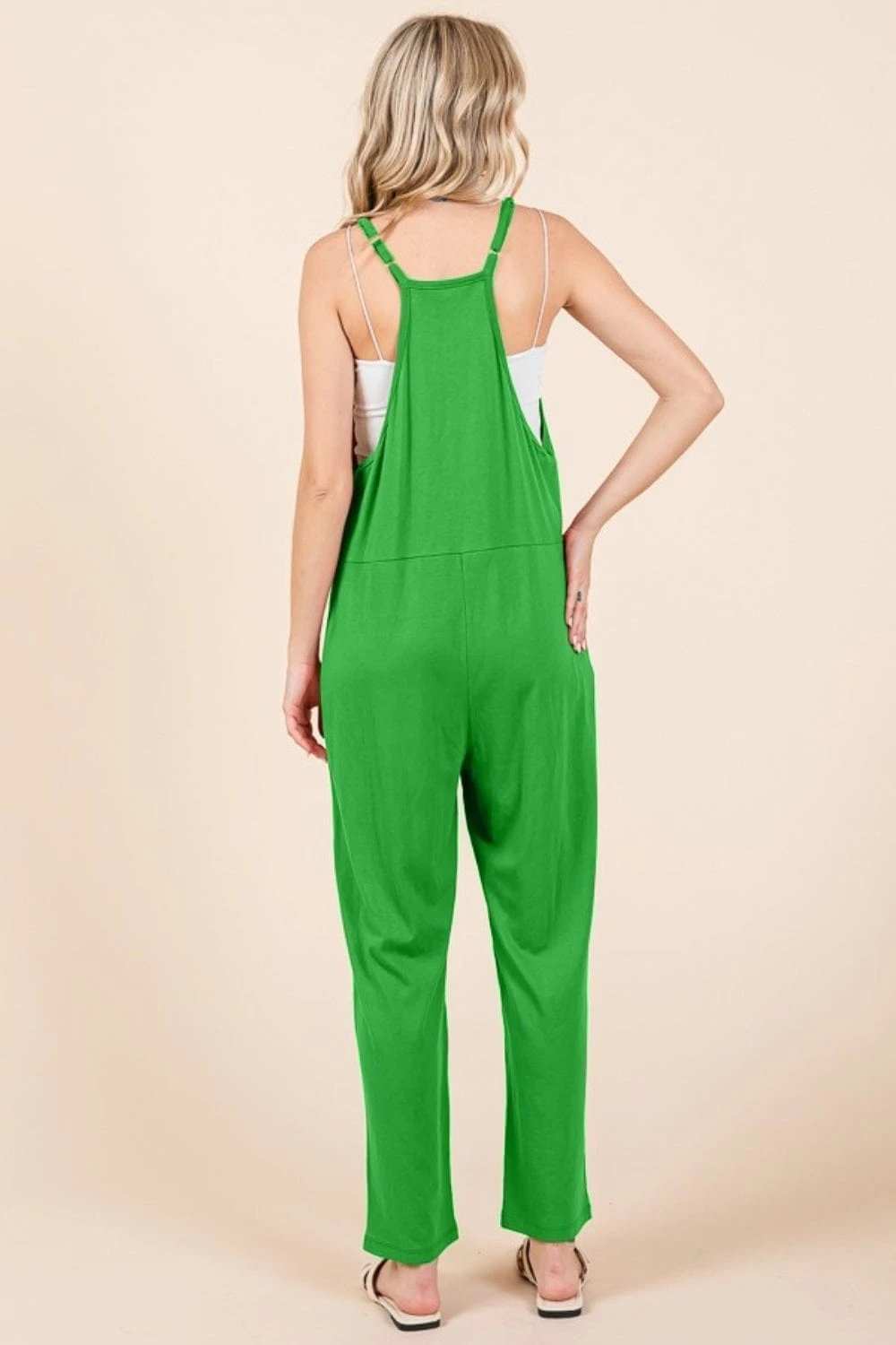 Culture Code Full Size Sleeveless Jumpsuit with Pockets - Trendsi - Flyclothing LLC