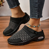 Breathable Mesh Round Toe Sneakers - Trendsi - Flyclothing LLC