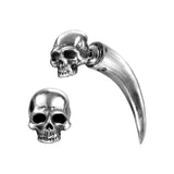 Tomb Skull Horn Earring - Alchemy of England - Flyclothing LLC