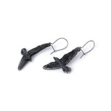 Black Raven Earrings - Alchemy of England - Flyclothing LLC