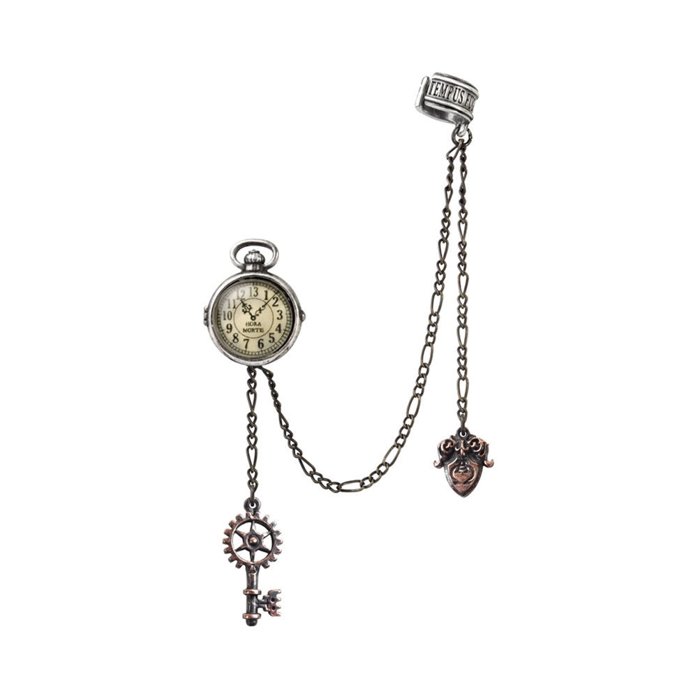 Uncle Albert's Timepiece Ear Cuff - Alchemy of England - Flyclothing LLC