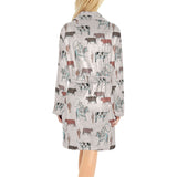 Baha Ranch Cattle Drive Women's Western Bath Robe