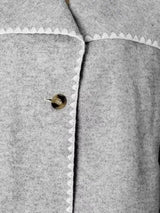 One Button Long Sleeve Outerwear - Trendsi - Flyclothing LLC