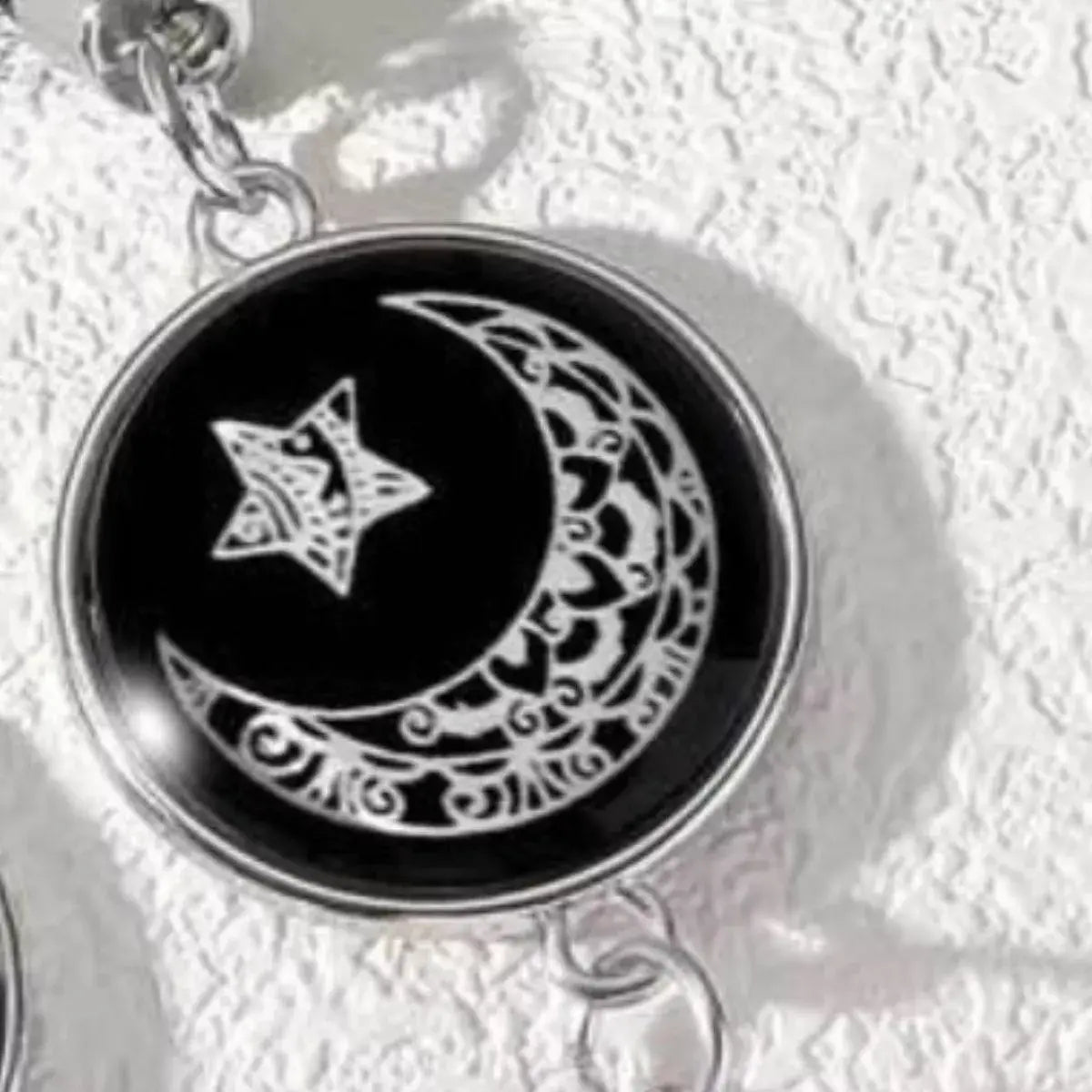 2-Piece Glow-in-the-Dark Sun Moon Bracelet - Trendsi - Flyclothing LLC