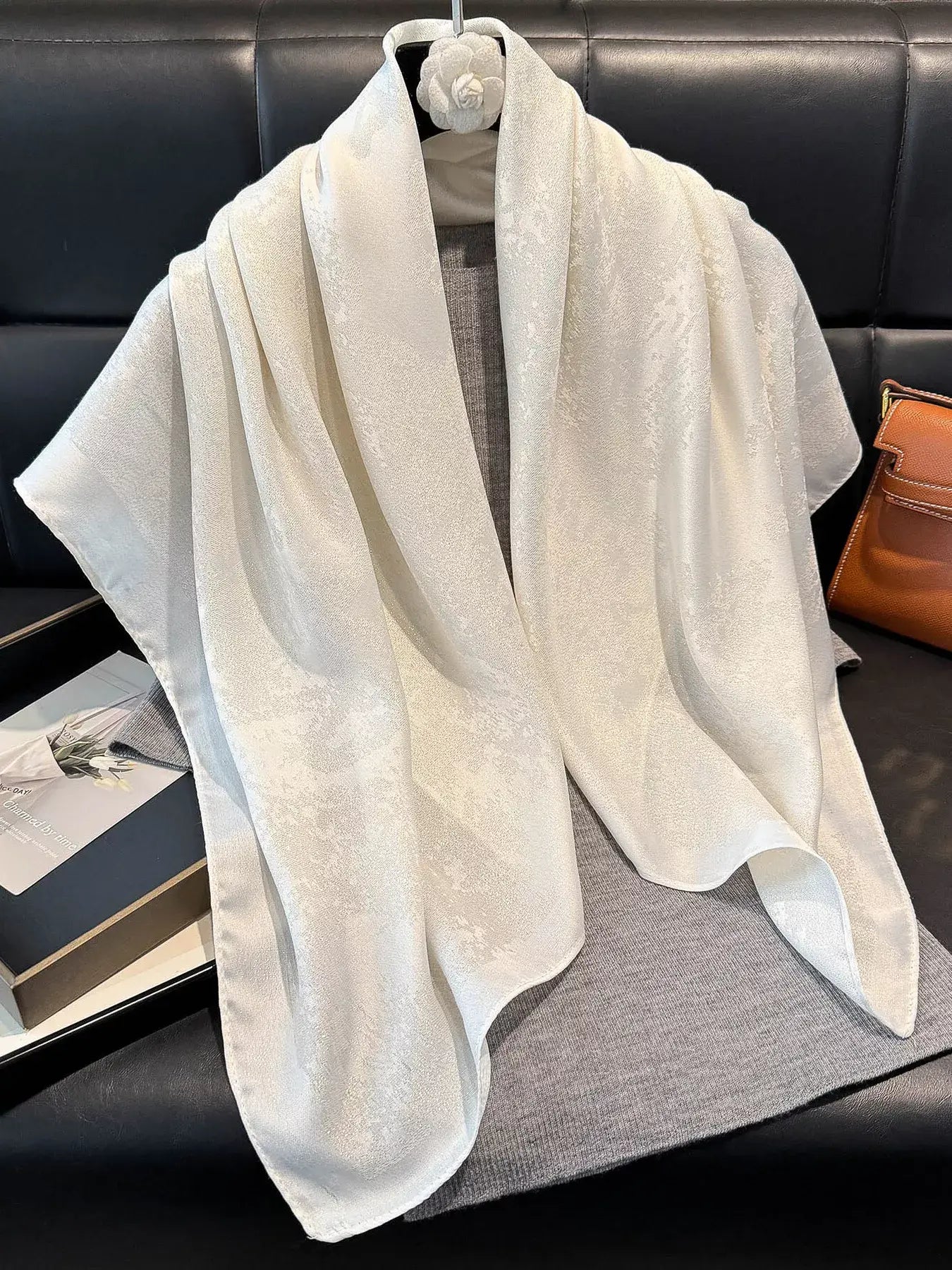 Lightweight Silk Scarf - Trendsi - Flyclothing LLC