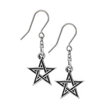 Black Star Earrings - Alchemy of England - Flyclothing LLC