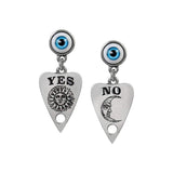Ouija Planchette Earrings - Alchemy of England - Flyclothing LLC