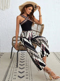 Wide Strap Sleeveless Top and Pants Set - Trendsi