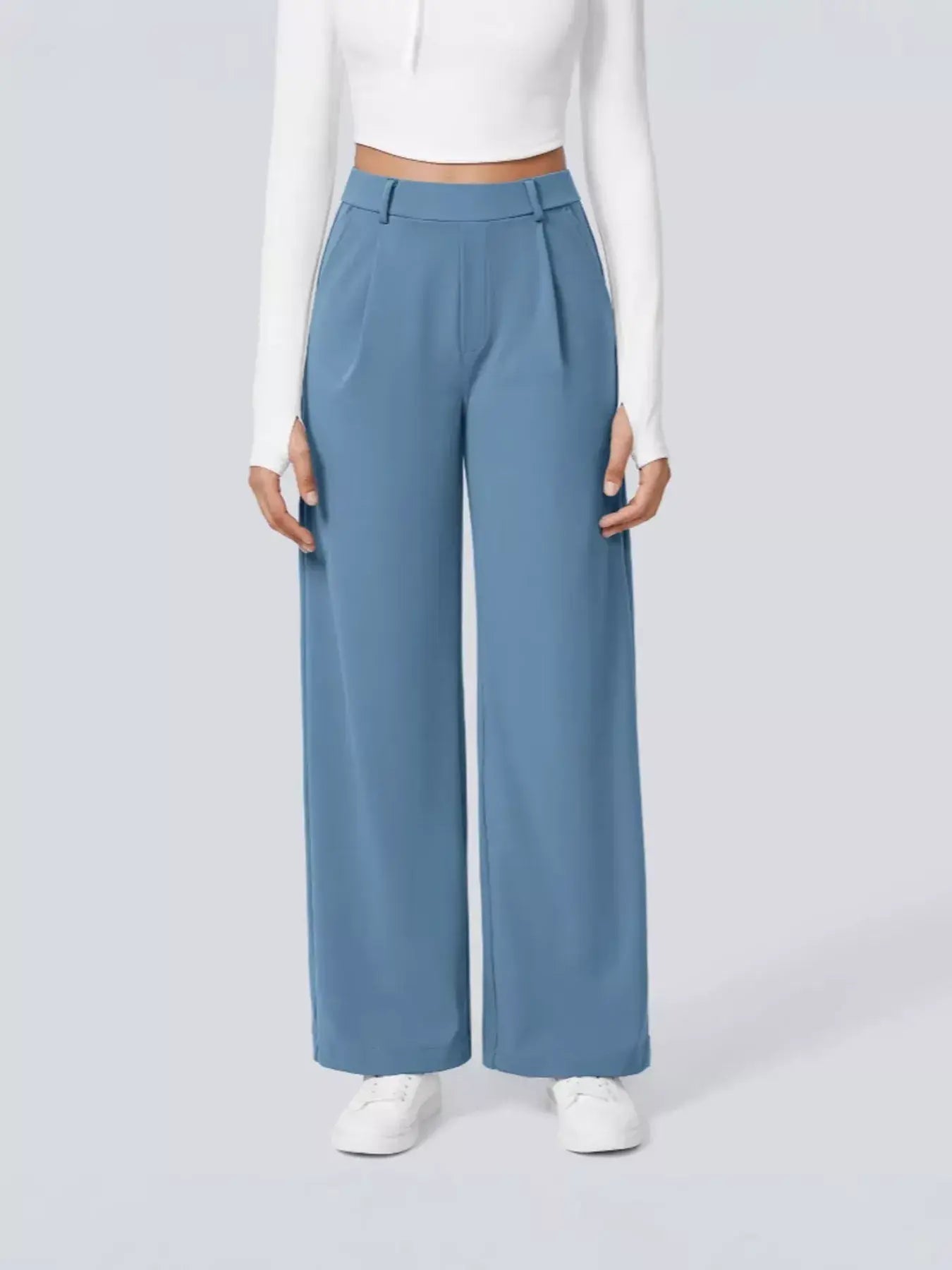 Wide Leg Pants - Trendsi - Flyclothing LLC