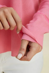 Double Take Full Size High-Low Dropped Shoulder Long Sleeve Hoodie - Trendsi - Flyclothing LLC