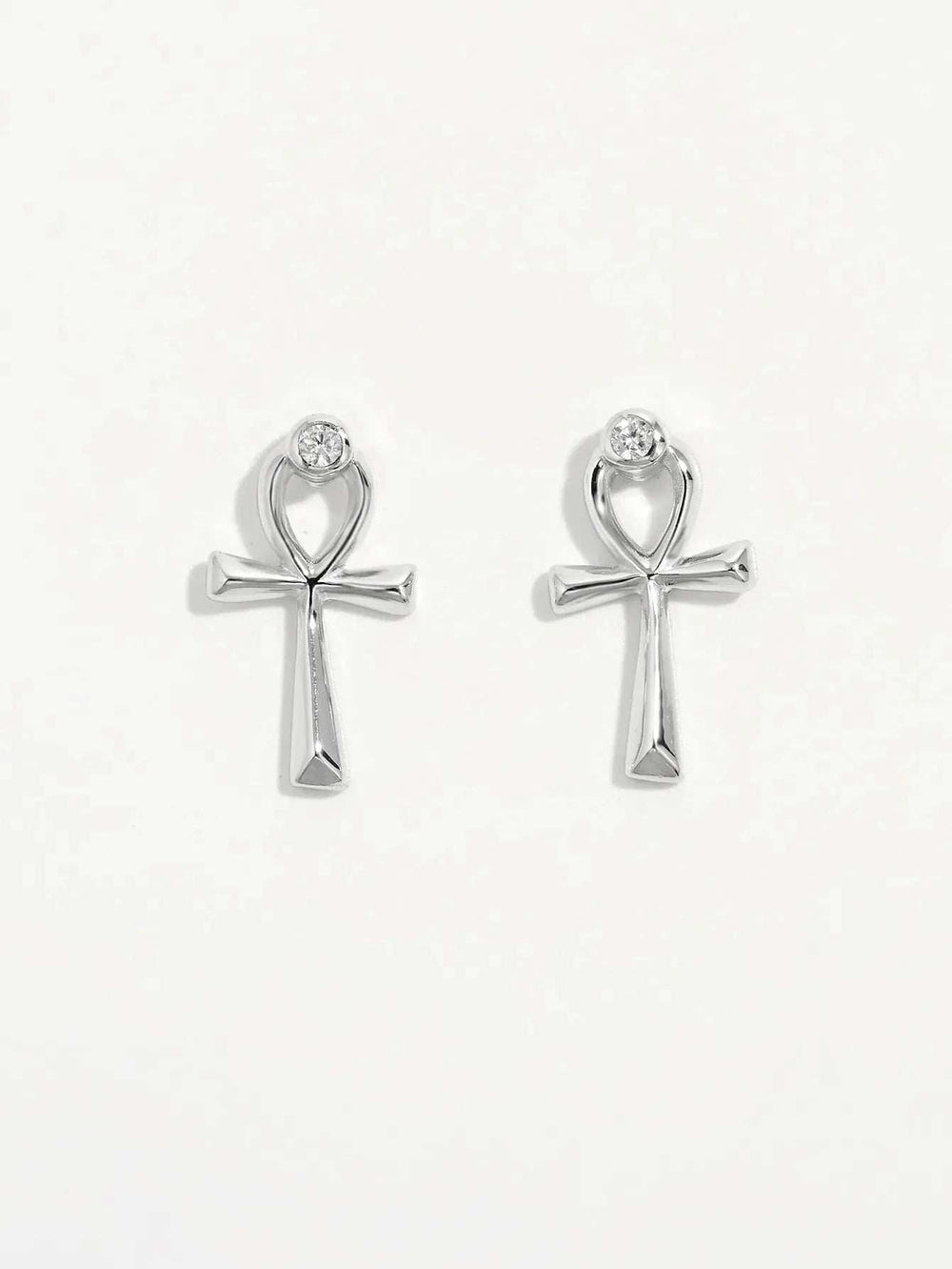 925 Sterling Silver Inland Zircon Earrings - Trendsi - Flyclothing LLC