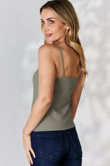 Basic Bae Full Size Round Neck Slim Cami - ShopBasicbae - Flyclothing LLC