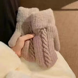 Cozy Knitted Winter Gloves - Trendsi - Flyclothing LLC