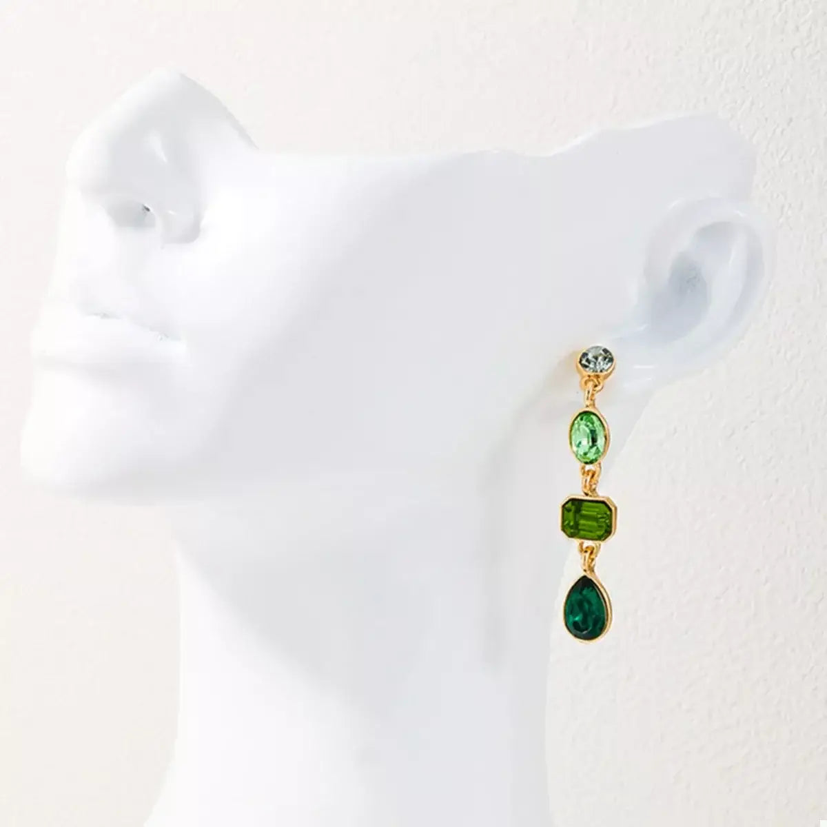 18K Gold-Plated Drop Earrings - Trendsi - Flyclothing LLC