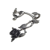 Black Rose Ear Wrap - Alchemy of England - Flyclothing LLC