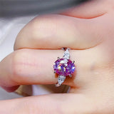 3 Carat Moissanite 925 Sterling Silver Ring - Trendsi - Flyclothing LLC