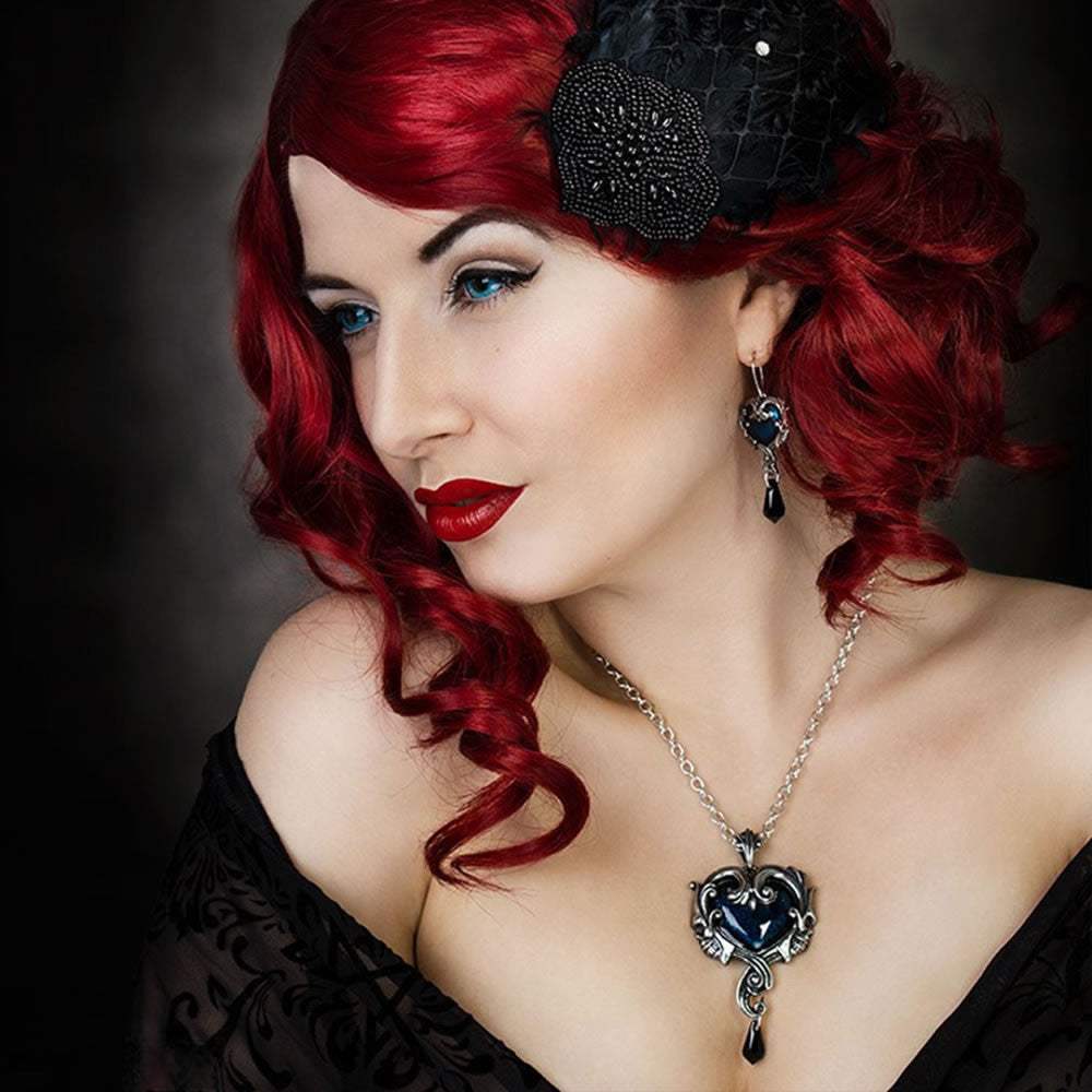 Affaire Du Coeur Earrings - Alchemy of England - Flyclothing LLC