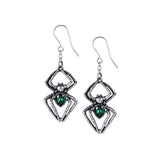 Emerald Venom Earrings - Alchemy of England - Flyclothing LLC