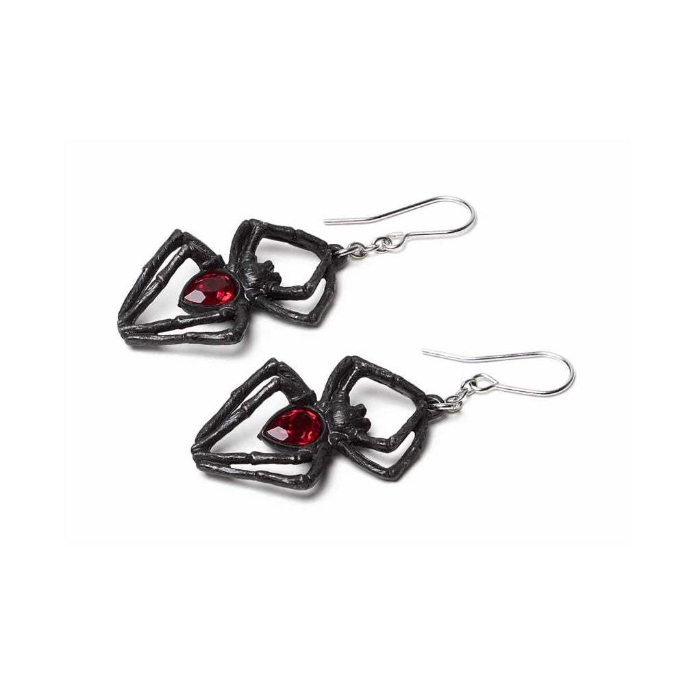 Black Widow Earrings - Alchemy of England - Flyclothing LLC