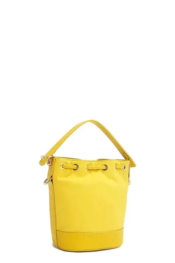 Nicole Lee USA Color Patch Bucket Bag - Trendsi - Flyclothing LLC