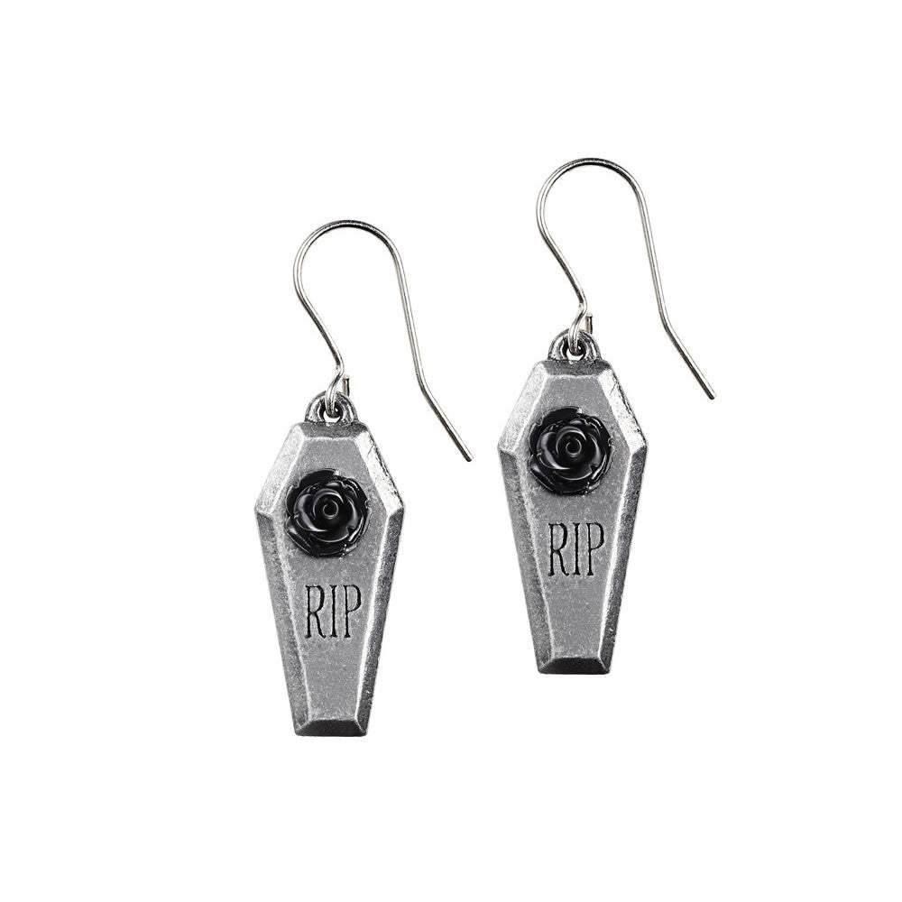 RIP Rose Earrings - Alchemy of England - Flyclothing LLC
