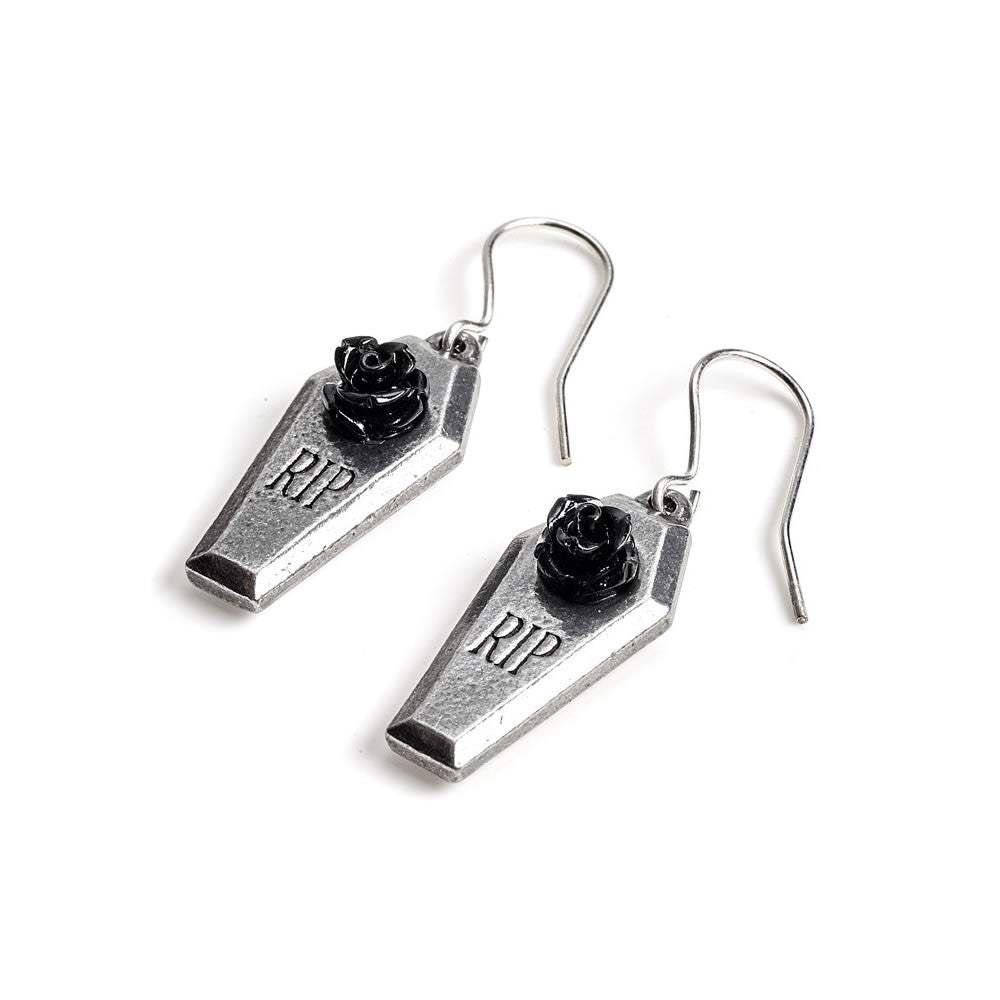 RIP Rose Earrings - Alchemy of England - Flyclothing LLC