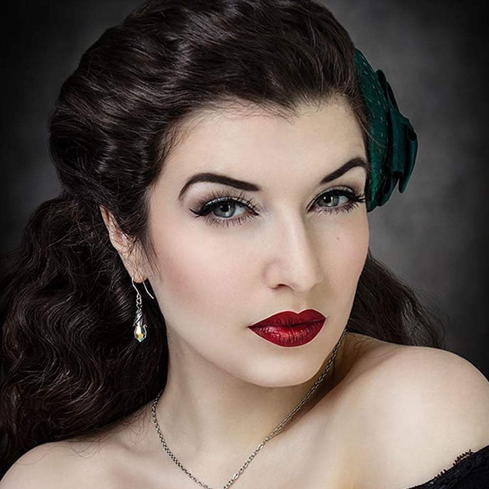 Empyrean Tear Earrings - Crystal - Alchemy of England - Flyclothing LLC