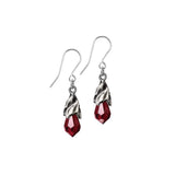 Empyrean Tear Earrings - Red - Alchemy of England - Flyclothing LLC