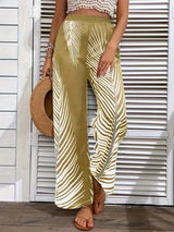 Printed Wide Leg Pants - Trendsi - Flyclothing LLC