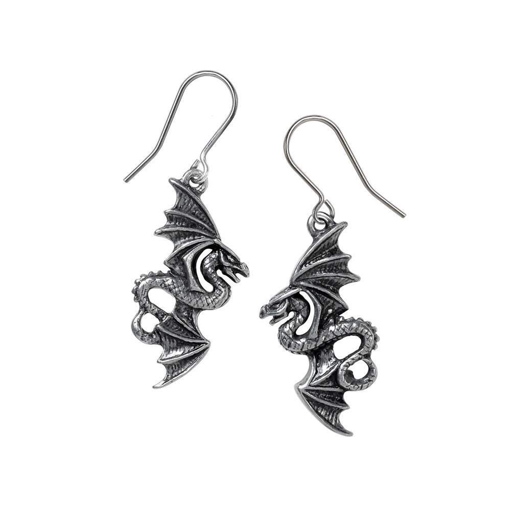 Flight of Airus Dropper Earrings - Alchemy of England - Flyclothing LLC