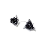 Ring O'Roses Stud Earrings - Alchemy of England - Flyclothing LLC