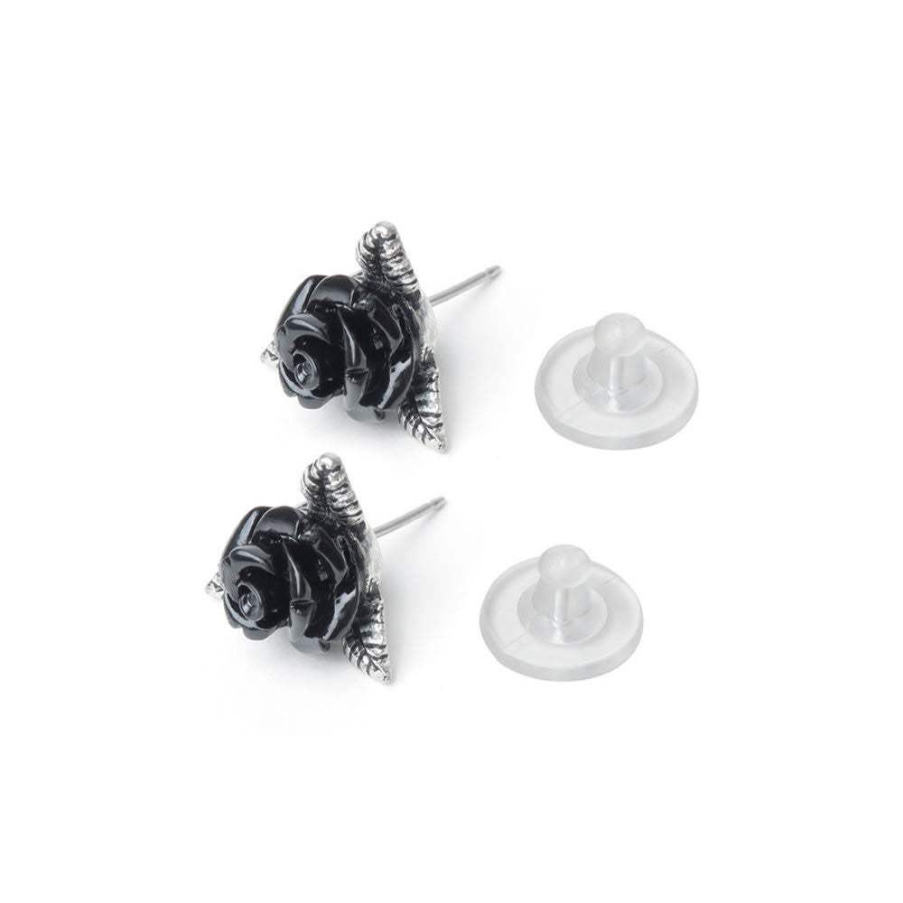 Ring O'Roses Stud Earrings - Alchemy of England - Flyclothing LLC
