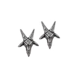 Baphomet Stud Earrings - Alchemy of England - Flyclothing LLC