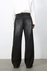 Men's Loose Fit Jeans with Pockets - Trendsi - Flyclothing LLC