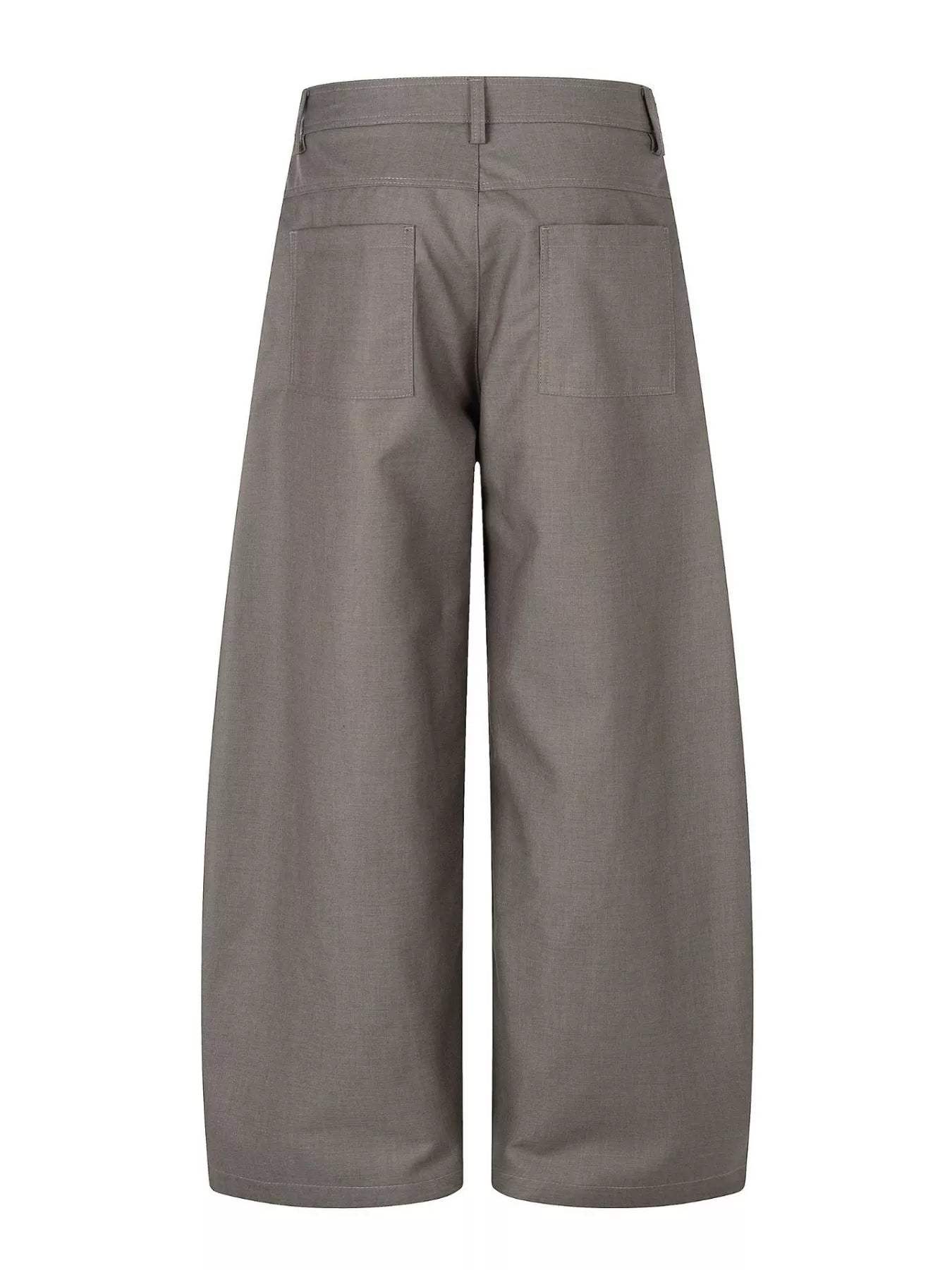 Men's Asymmetrical Button Wide-Leg Pants - Trendsi - Flyclothing LLC