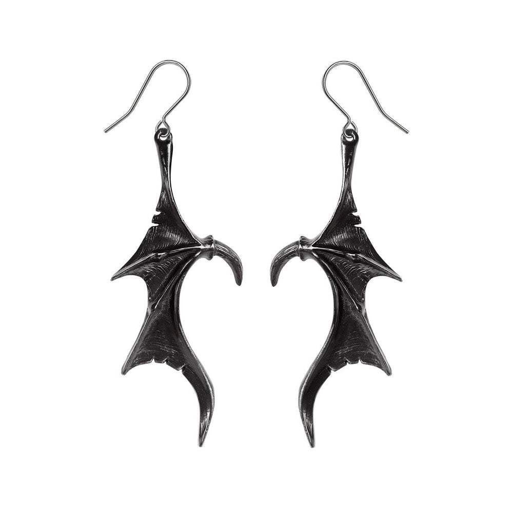 Wings of Midnight Earrings - Alchemy of England - Flyclothing LLC