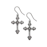 Gothic Devotion Crosses Earrings - Alchemy of England - Flyclothing LLC