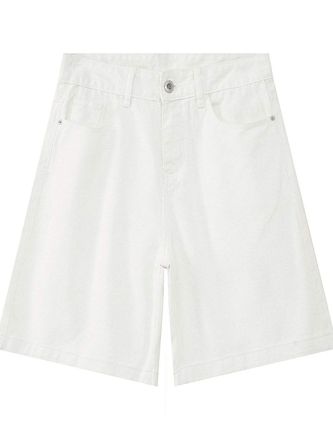Men's Washed Denim Shorts with Pockets - Trendsi - Flyclothing LLC
