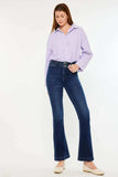 Kancan High Rise Double Waistband Flare Jeans - Trendsi - Flyclothing LLC