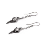 Rabenschadel Schlenker Earrings - Alchemy of England - Flyclothing LLC