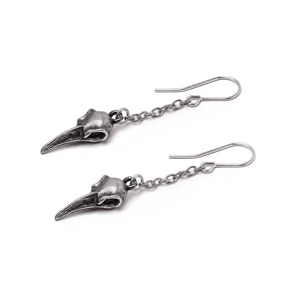 Rabenschadel Schlenker Earrings - Alchemy of England - Flyclothing LLC