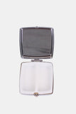 Nicole Lee USA Printed Metallic Square Pill Case - Trendsi