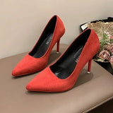 Point Toe Stiletto Pumps - Trendsi - Flyclothing LLC