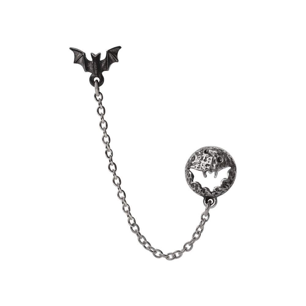 Luna Roost Double Piercing Stud Earring - Alchemy of England - Flyclothing LLC