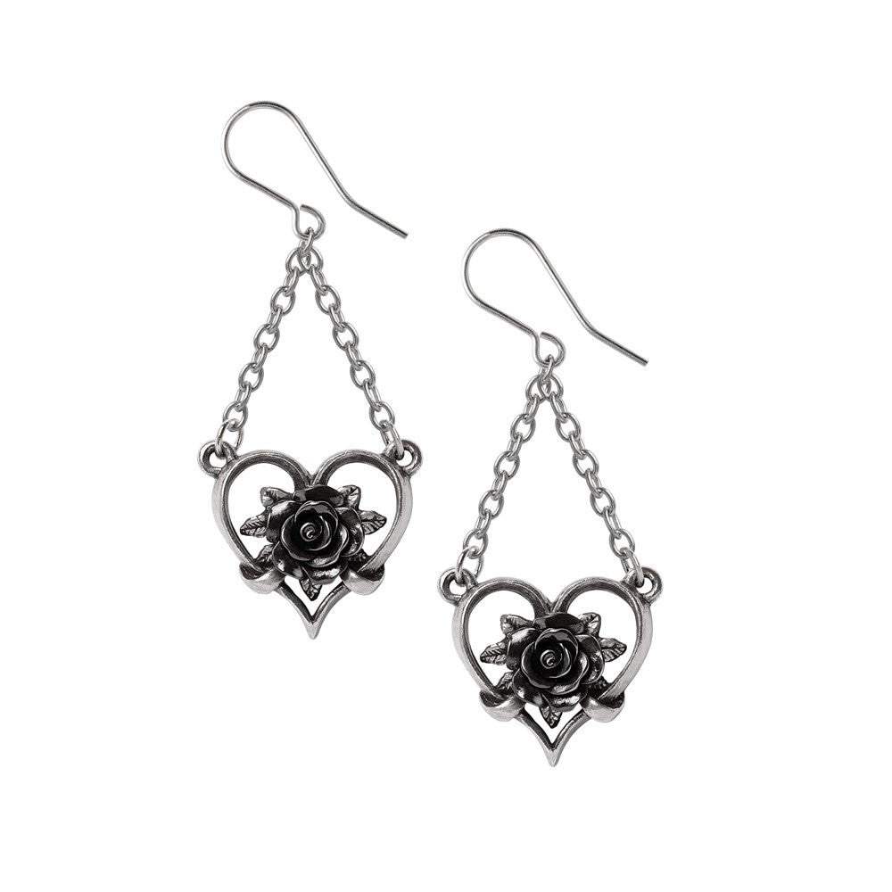 Heart of Blackness Earrings - Alchemy of England - Flyclothing LLC