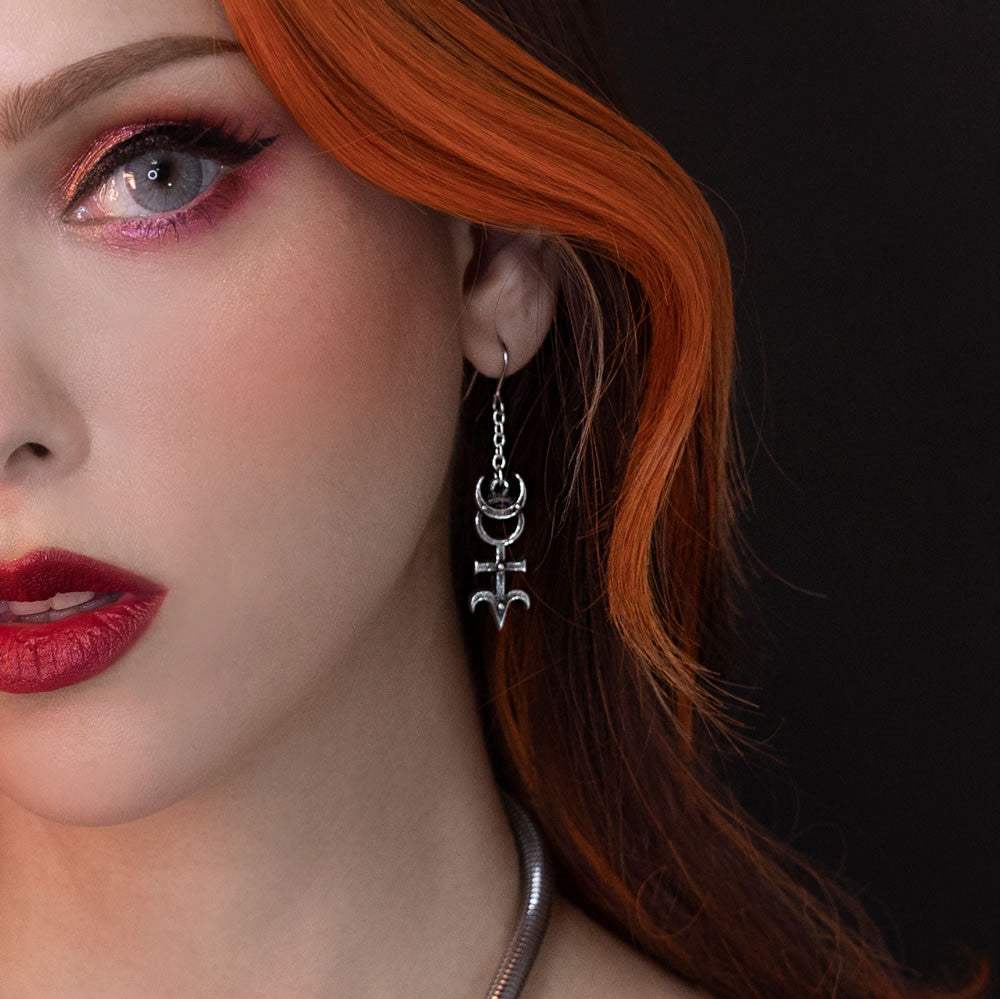 Dr. Dee's Monad Dropper Earrings - Alchemy of England - Flyclothing LLC