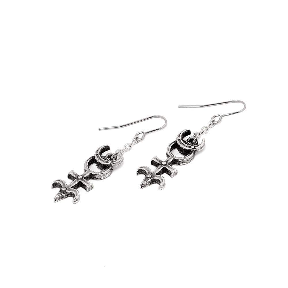 Dr. Dee's Monad Dropper Earrings - Alchemy of England - Flyclothing LLC