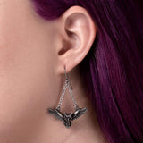 Noctis Athena Dropper Earrings - Alchemy of England - Flyclothing LLC